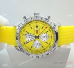 Chopard Mille Miglia GMT Automatic Watch SS Yellow Rubber Strap